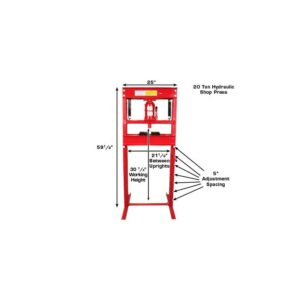 20 TON SHOP PRESS